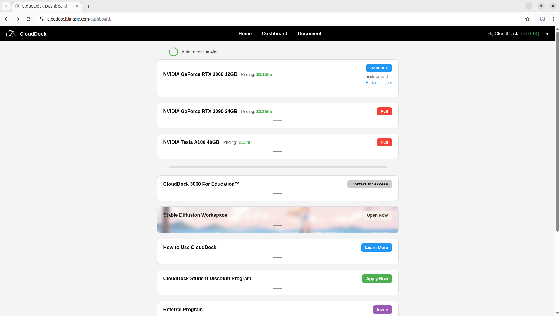 CloudDock Intelligent Dog™ container