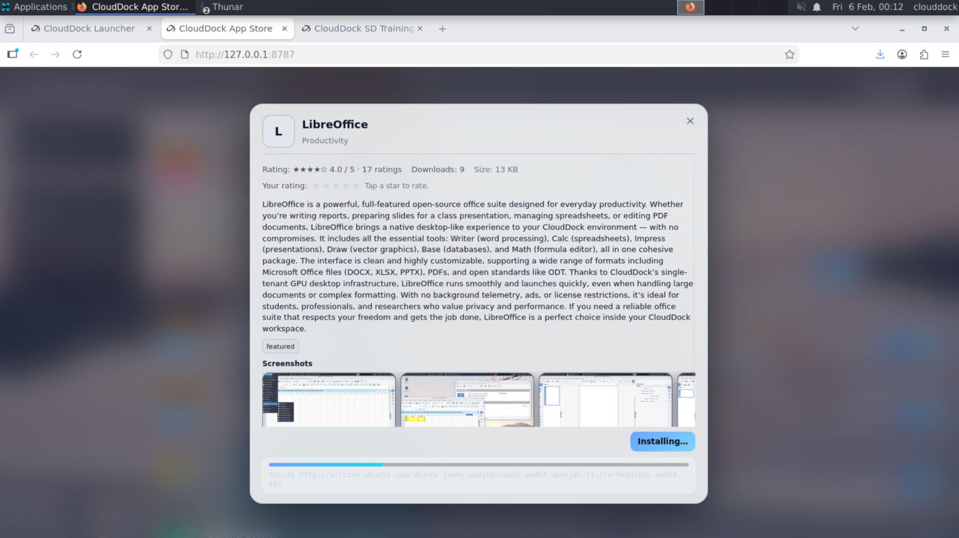 App Store install improvements