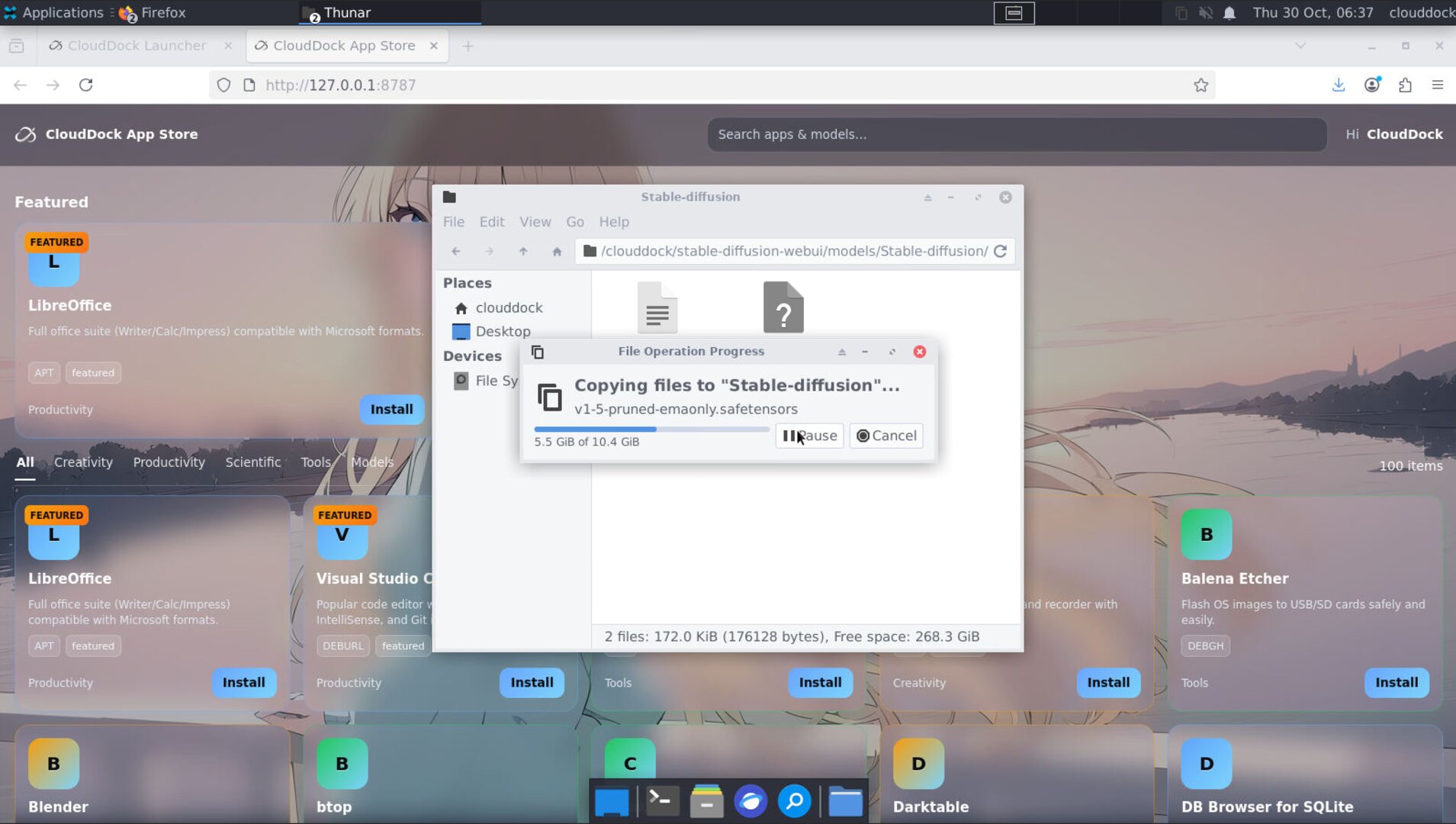 Copying files into A1111 model folders